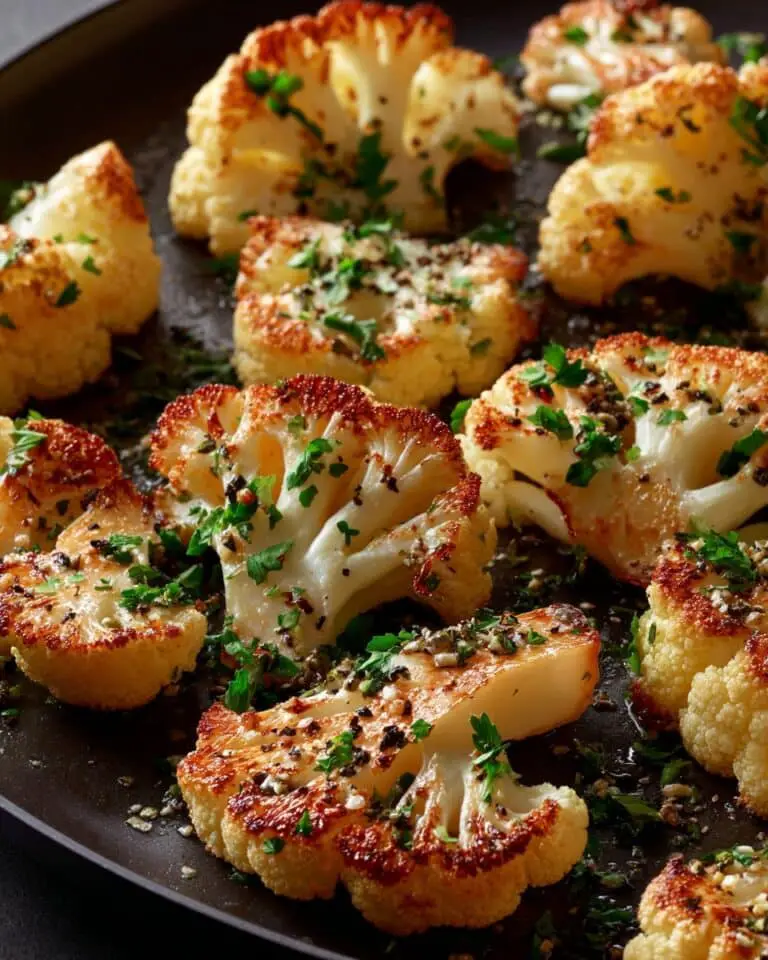 Oven Roasted Cauliflower Recipe