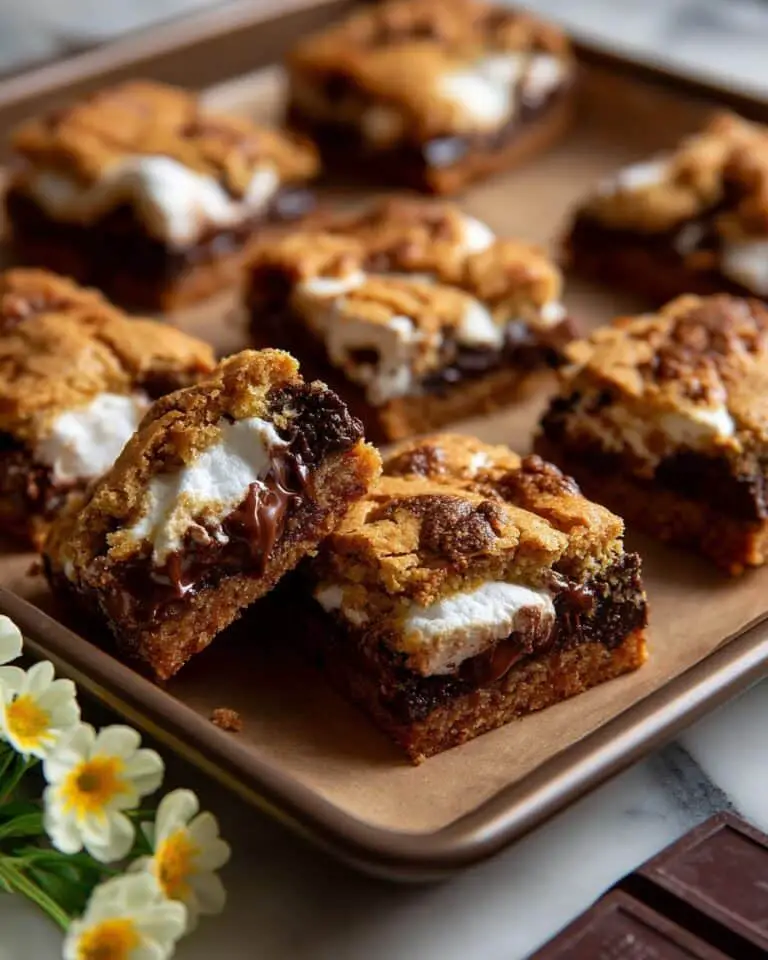 Toasted S’mores Bars Recipe