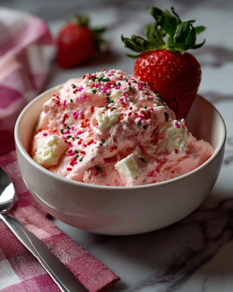 Strawberry Shortcake Fluff Salad Recipe