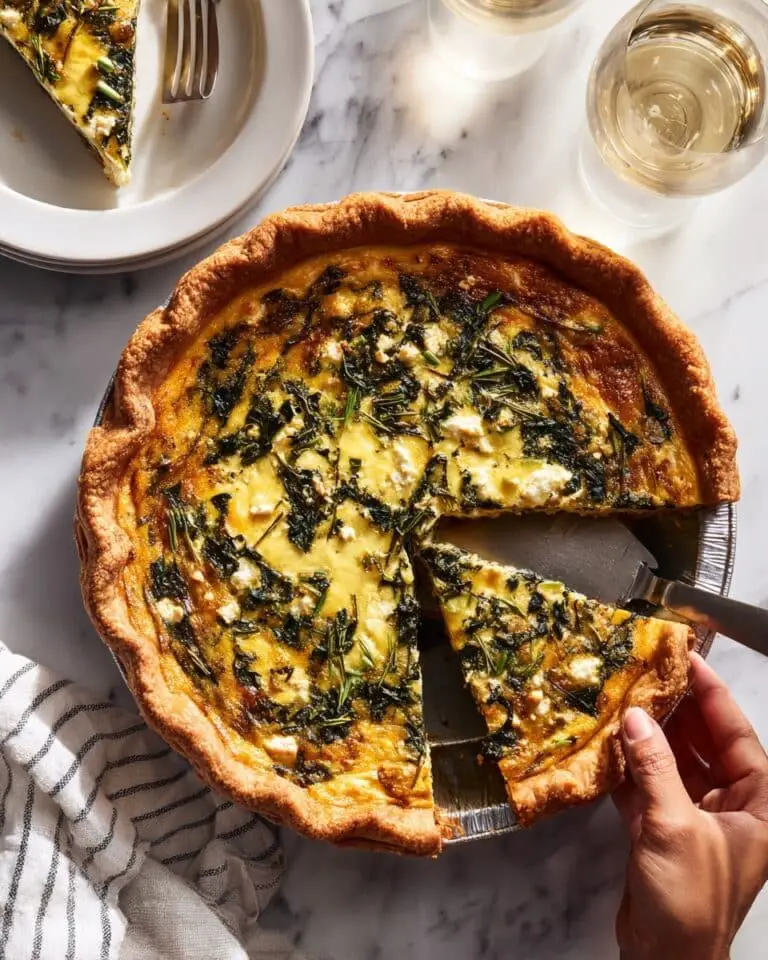 Creamy Spinach Quiche Recipe