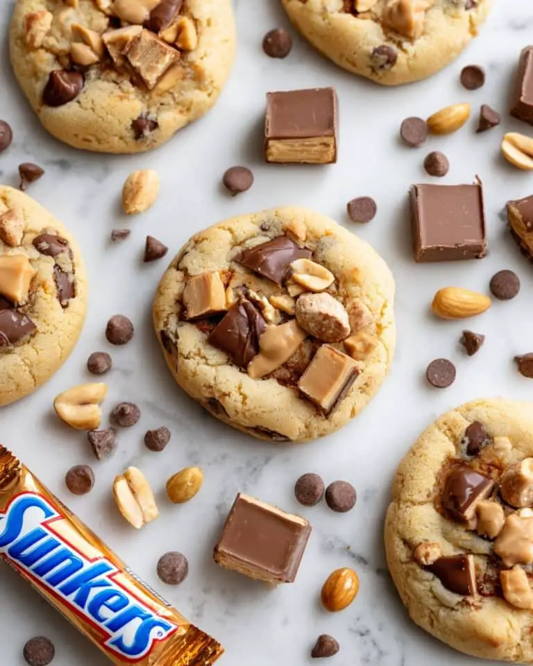 Snickers Cake Mix Cookies Recipe