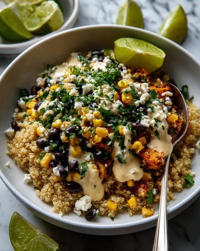 Elote Style Quinoa Salad Recipe