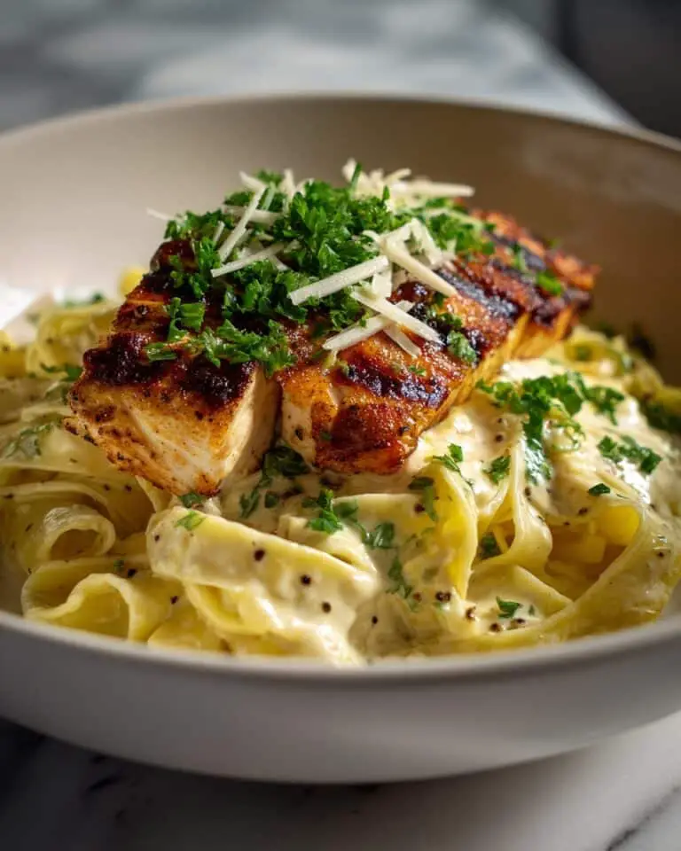Garlic Butter Chicken Alfredo Recipe