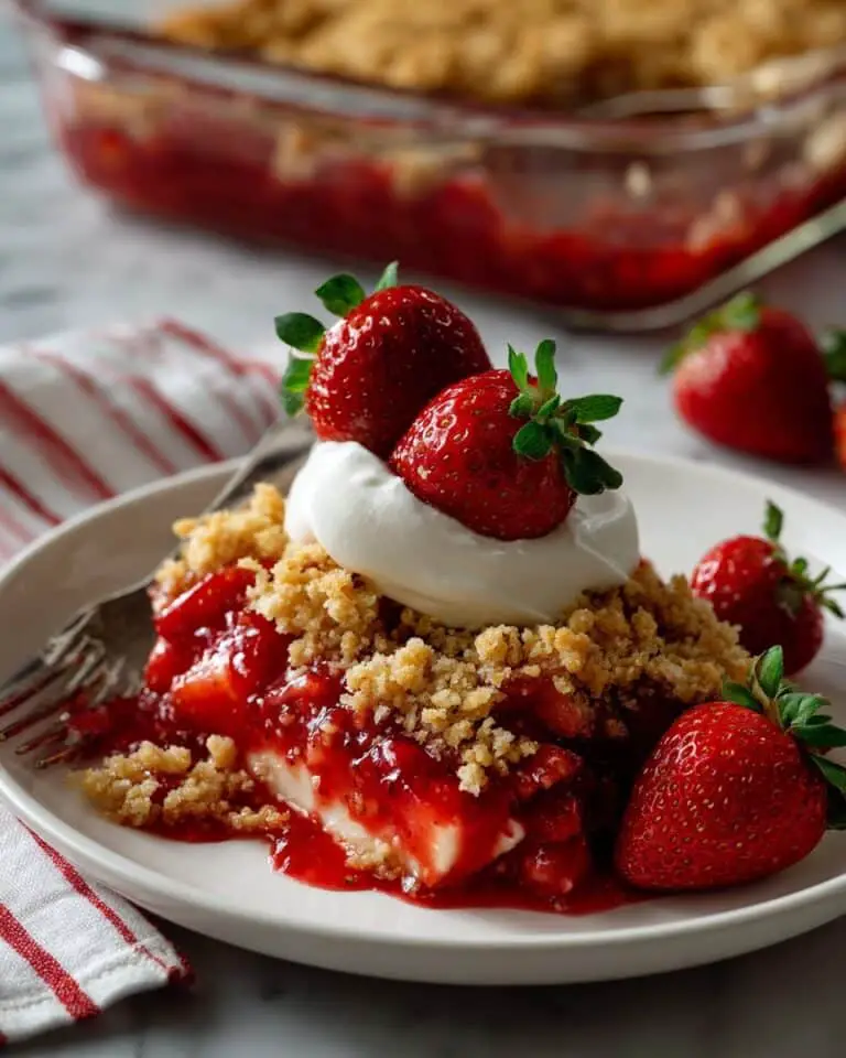 Easy Strawberry Dump Cake Recipe
