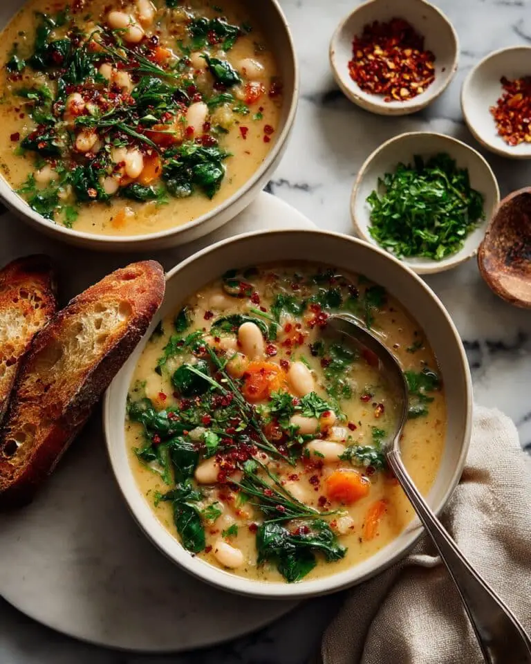 Tuscan White Bean Soup Recipe