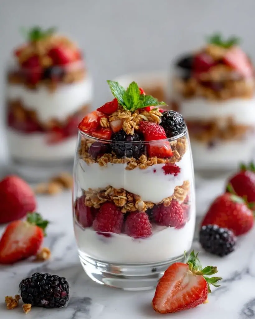 Yogurt Parfaits (with Varieties) Recipe