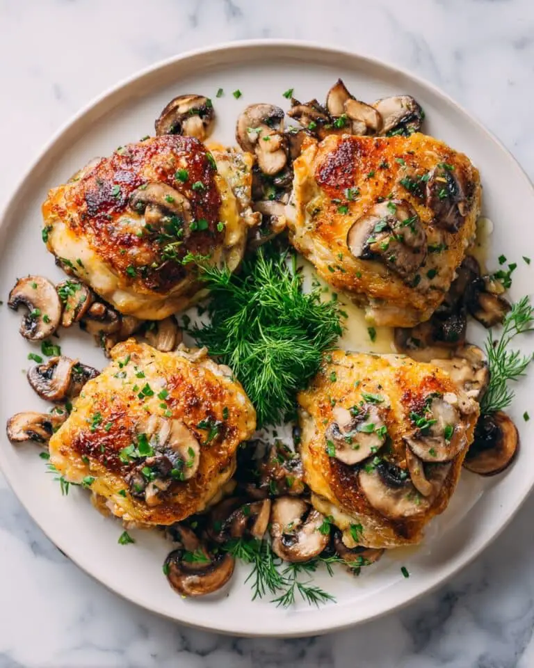 Creamy Dijon Chicken Thighs Recipe