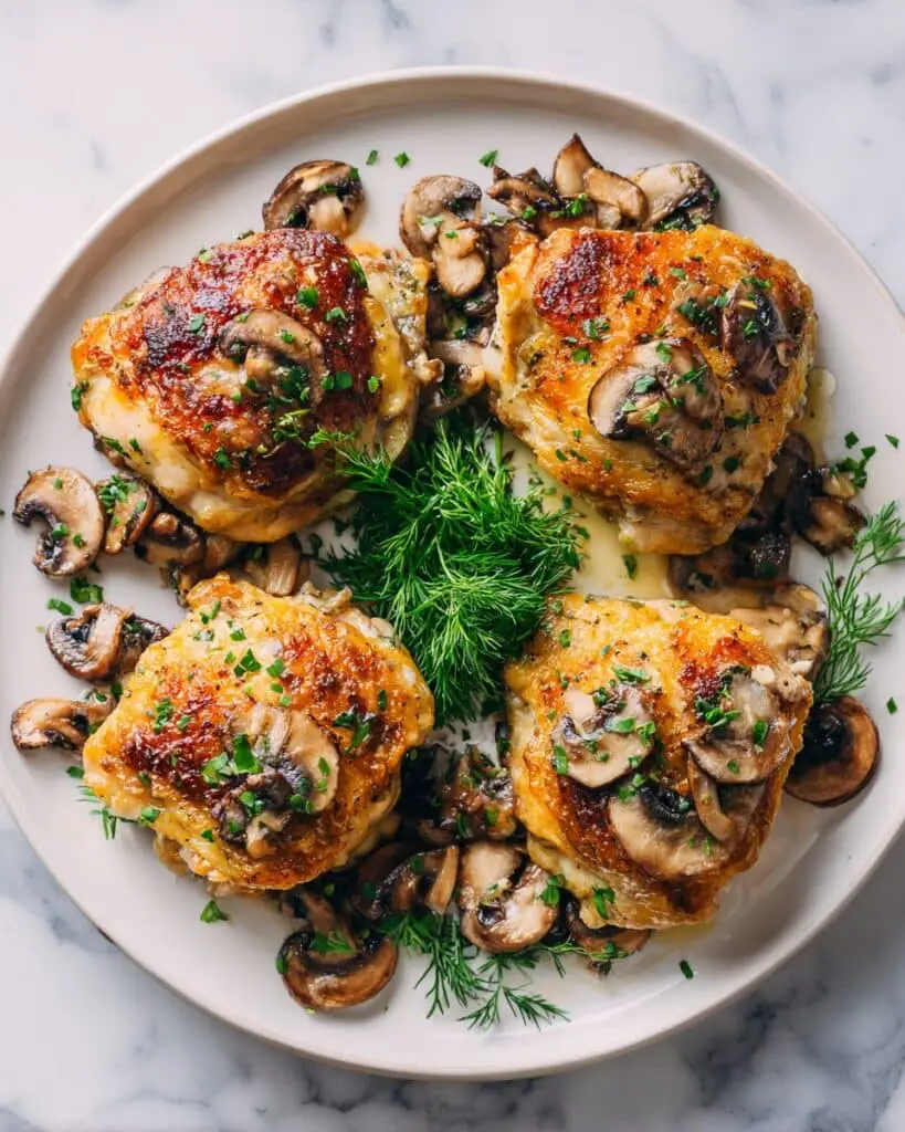 Creamy Dijon Chicken Thighs Recipe