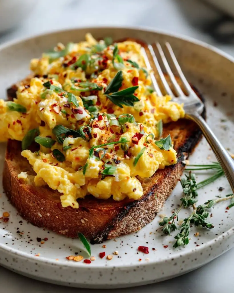 Vegan Chickpea Scramble Recipe