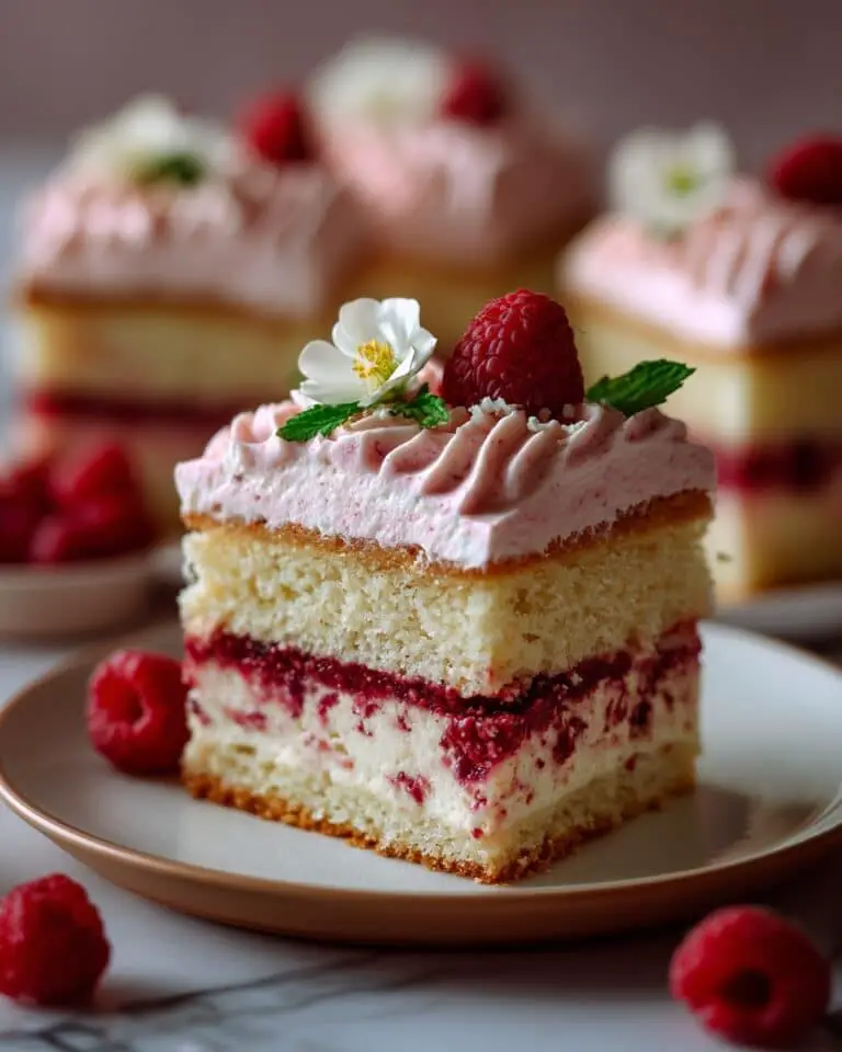 White Chocolate Raspberry Cake Recipe