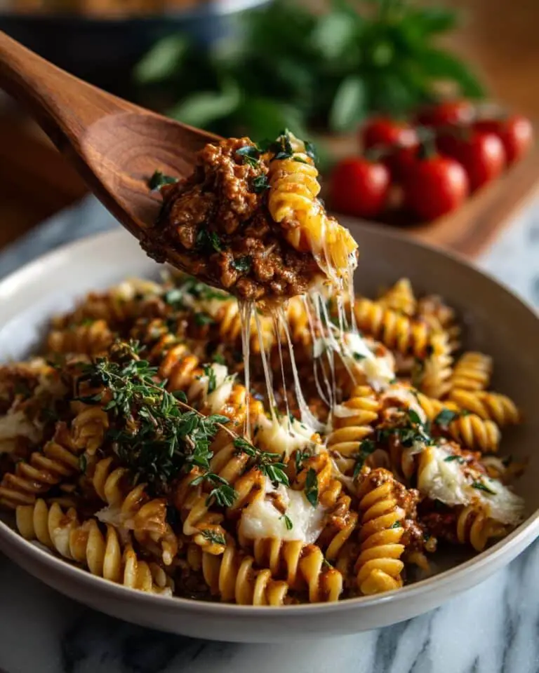 Easy Beef Enchilada Pasta Recipe