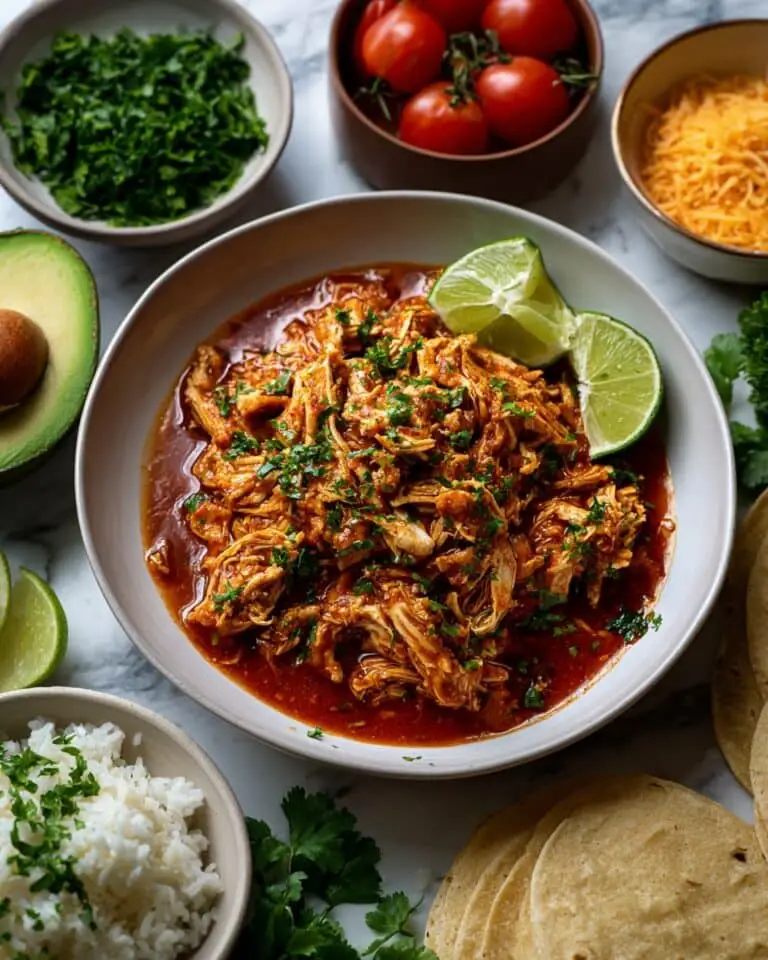 Creamy Slow Cooker Salsa Chicken Recipe