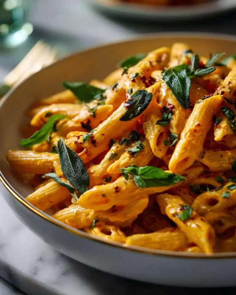 Creamy Vegan Pumpkin Pasta Recipe