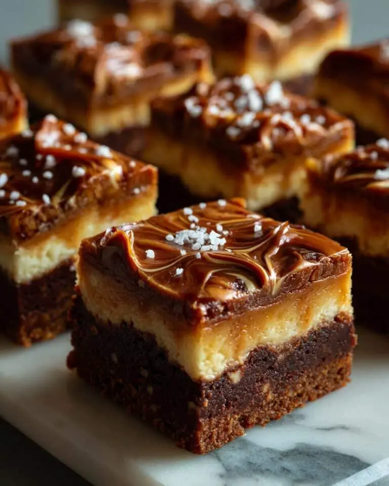 Salted Caramel Blondies Recipe
