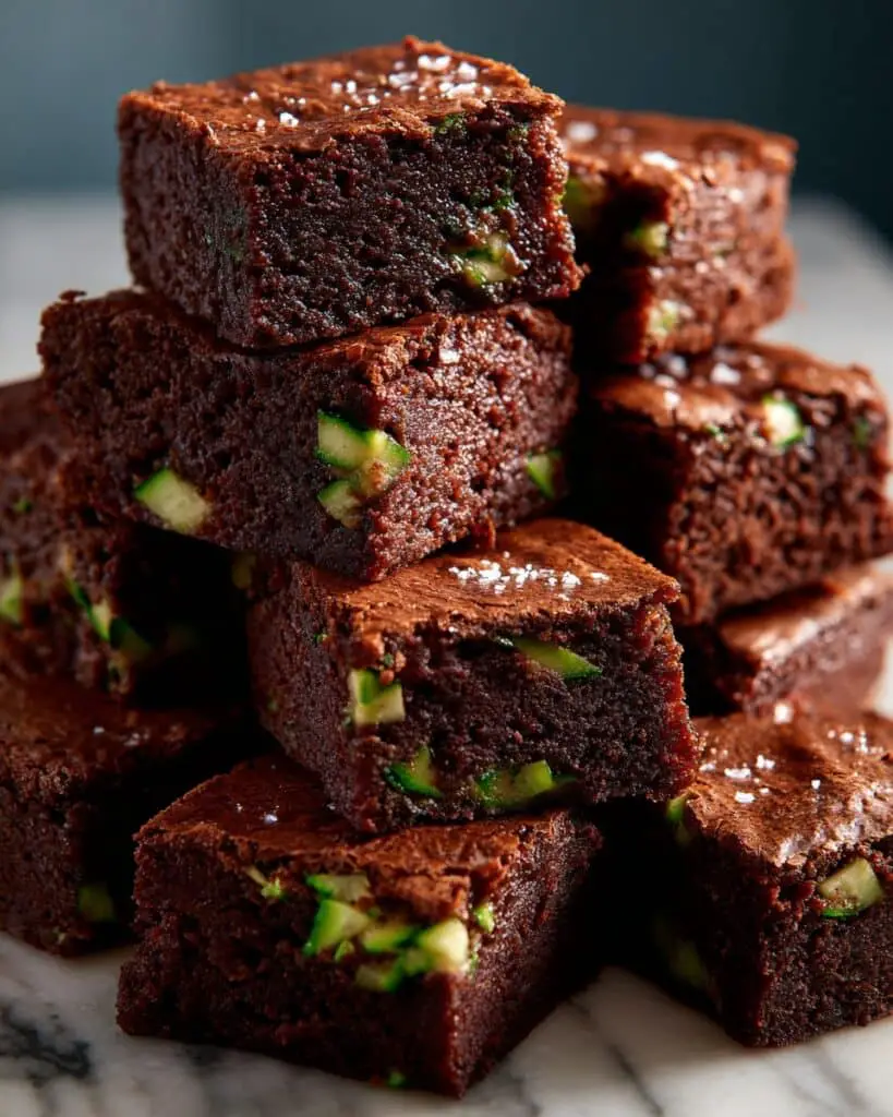 Flourless Zucchini Brownies Recipe