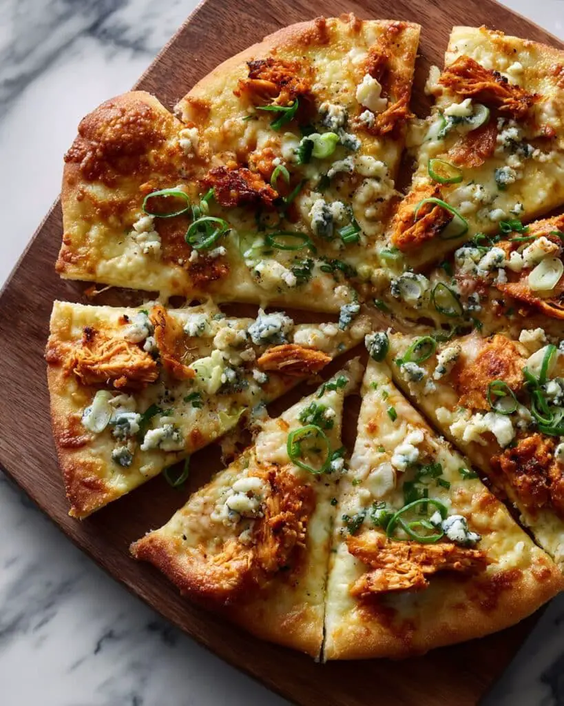 Easy Buffalo Chicken Pizza Recipe