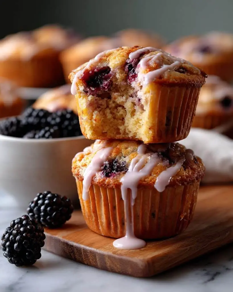 Blackberry Lemon Poppy Seed Muffins Recipe