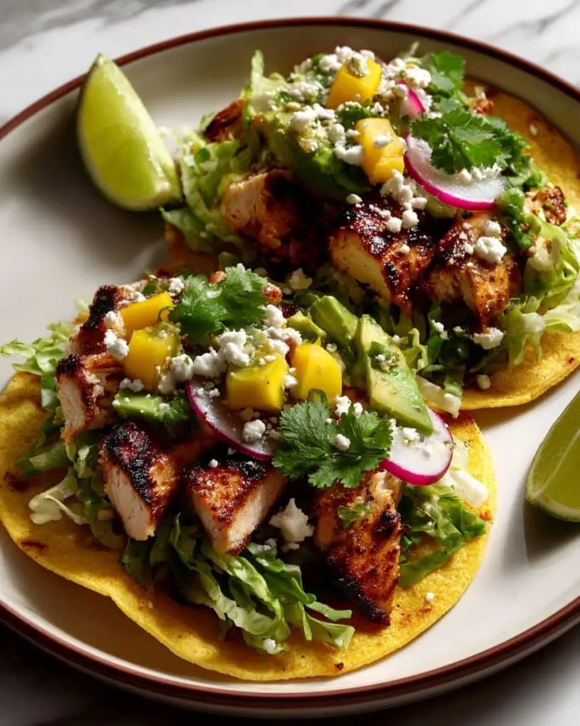 Grilled Chicken Tacos with Mango Salsa Recipe