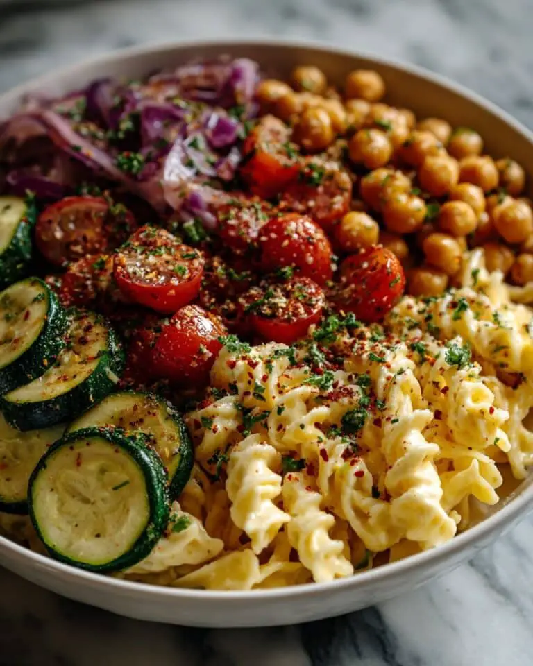 Mediterranean Chickpea Pasta Salad Recipe