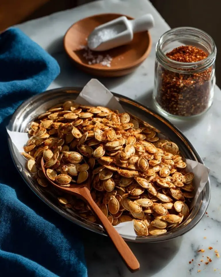 Crunchy Roasted Pumpkin Seeds Recipe