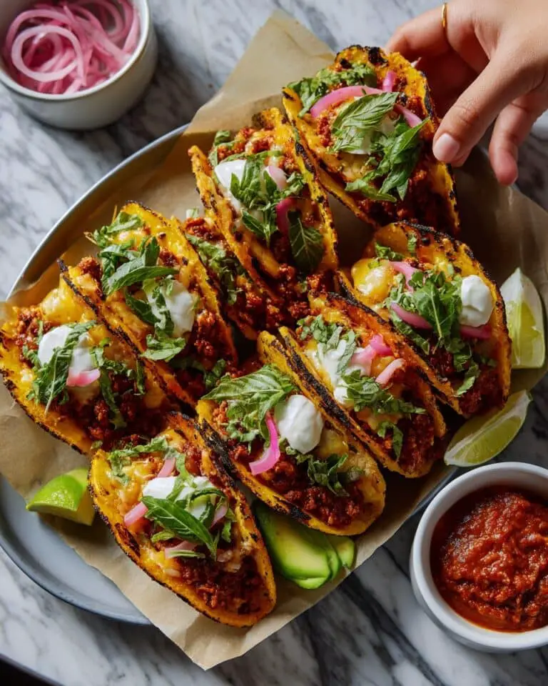 Crispy Chipotle Chicken Tacos with Cilantro Lime Ranch Recipe