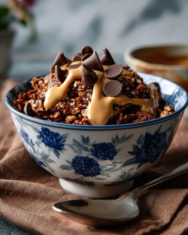 Chocolate Peanut Butter Lovers’ Granola Recipe