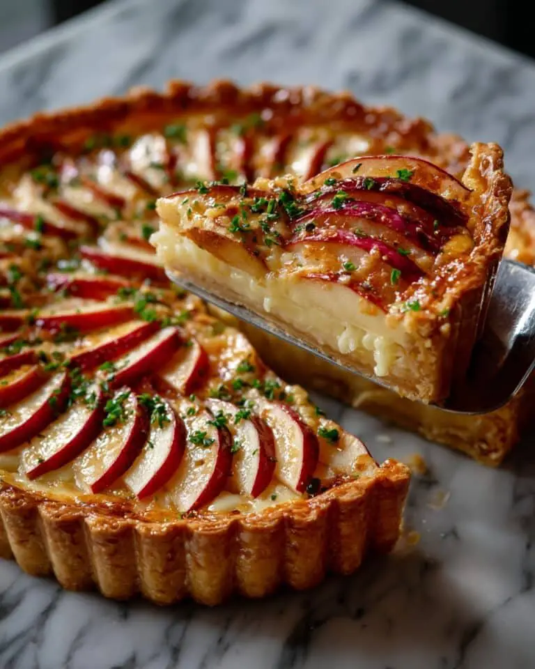 Apple Brie Phyllo Galette Recipe