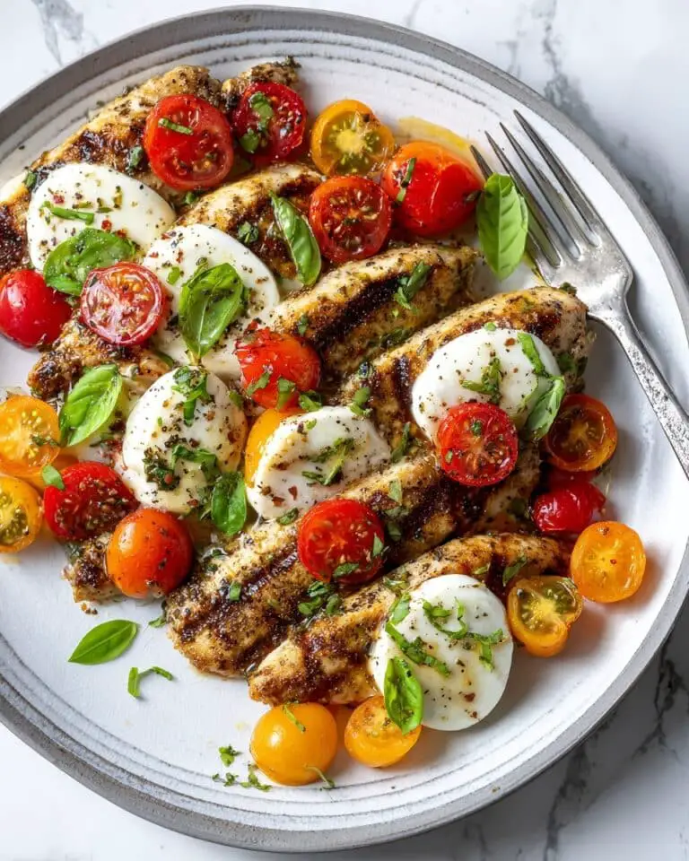 Grilled Caprese Chicken Recipe
