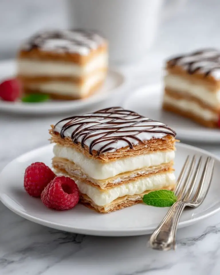 Mille-Feuille (Napoleon Pastry) Recipe