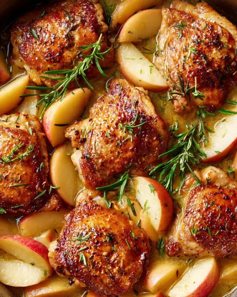 Skillet Apple Cider Chicken Recipe