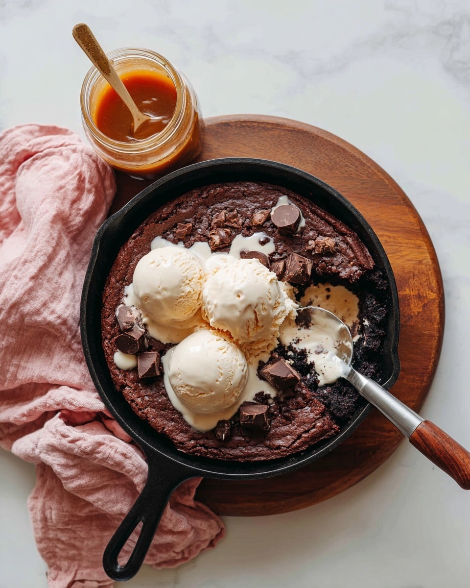 Skillet Brownie Recipe