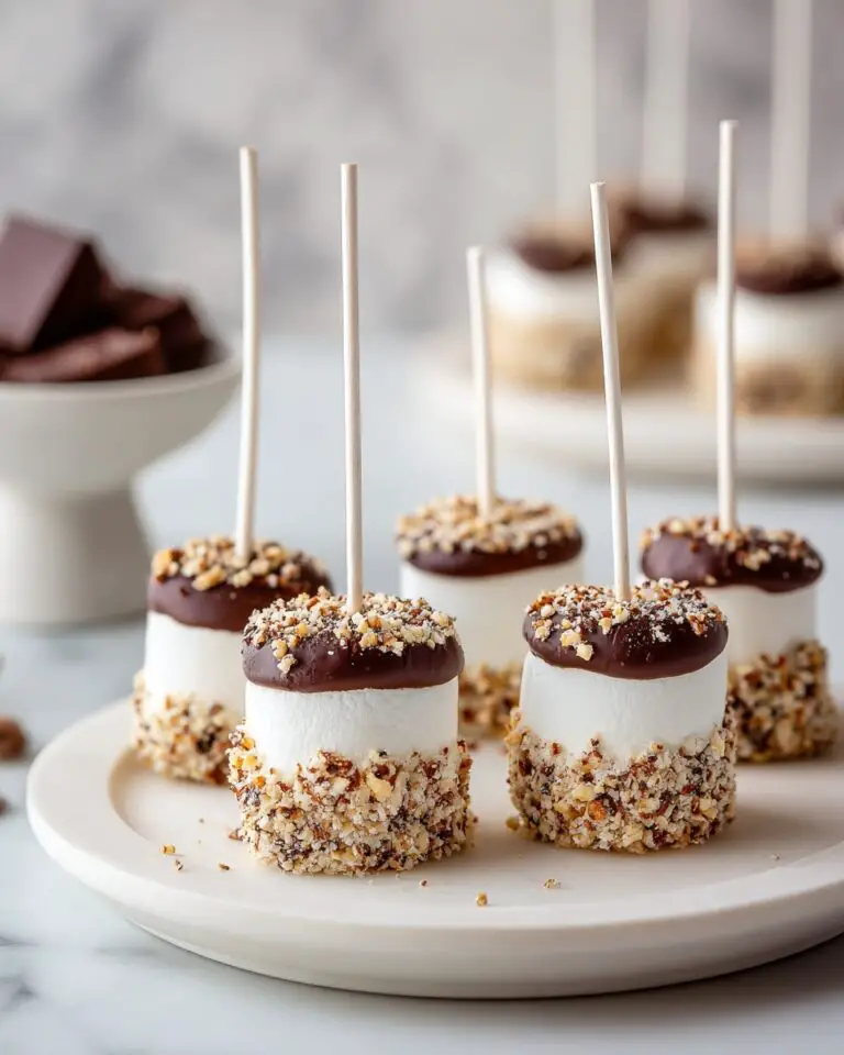 S’mores Marshmallow Pops Recipe