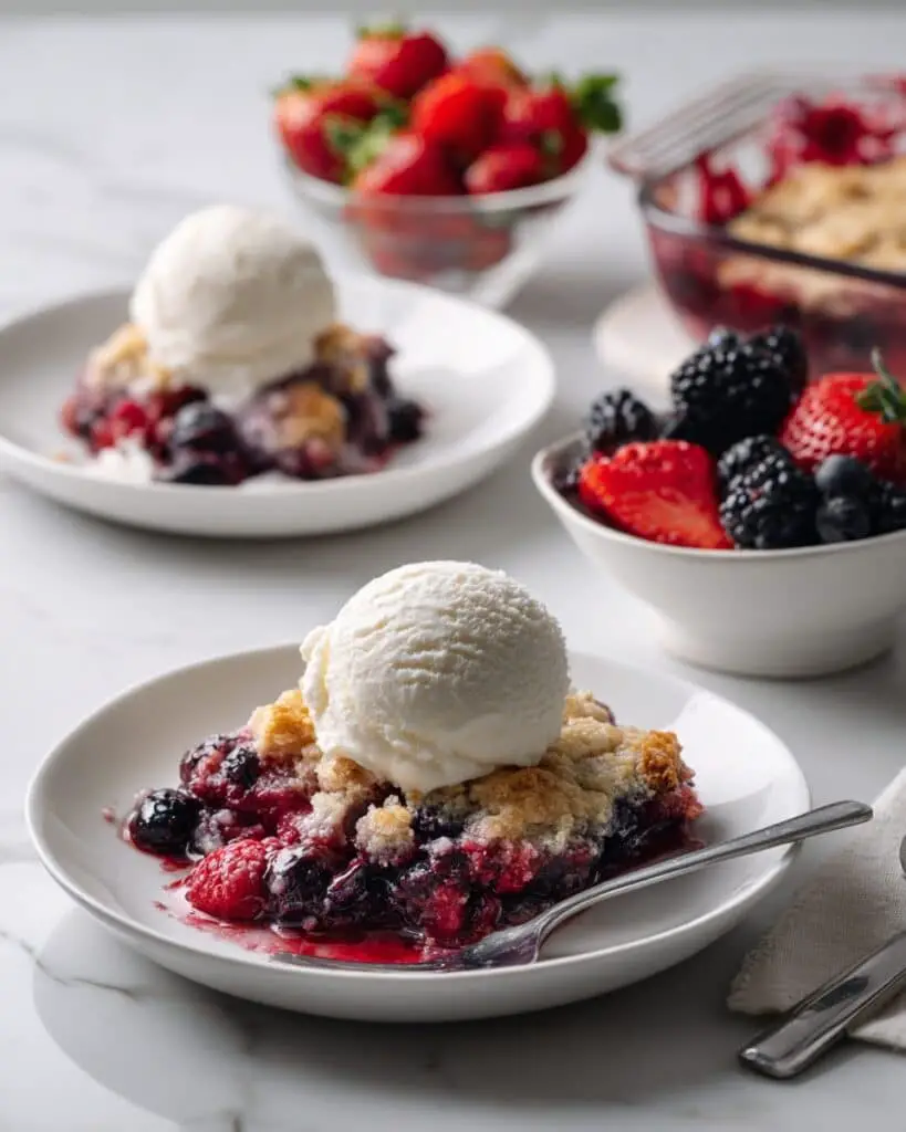 Berry Dump Cake Recipe