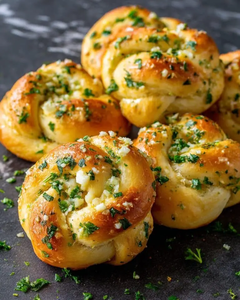 Easy Garlic Knots Recipe
