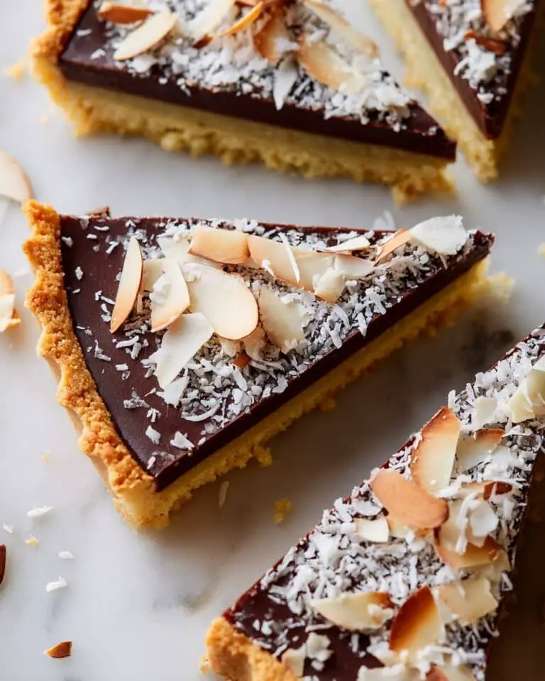 Chocolate Coconut Almond Tart (GF) Recipe