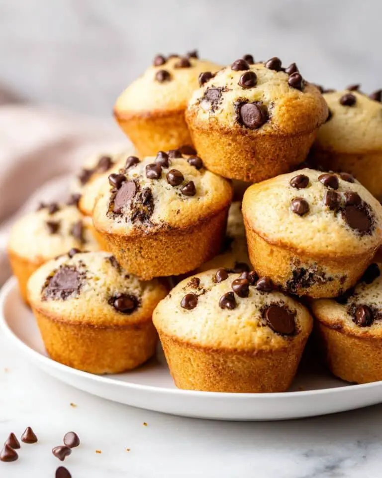 Lunchbox Mini Chocolate Chip Muffins Recipe
