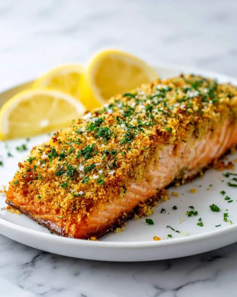 Crispy Parmesan Salmon Recipe