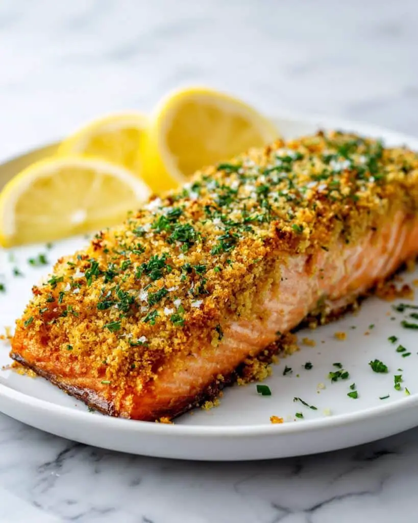 Crispy Parmesan Salmon Recipe
