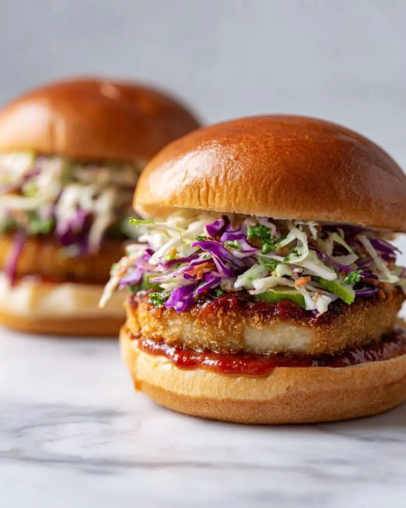 Shrimp Katsu Burgers Recipe