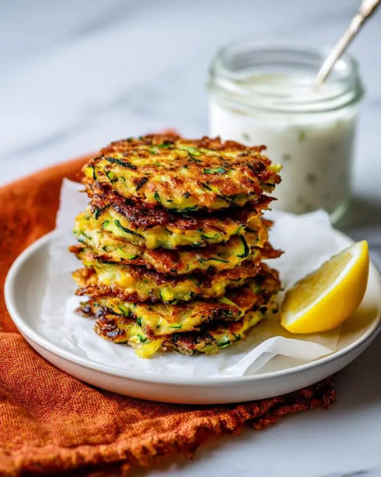 Crispy Zucchini Fritters Recipe