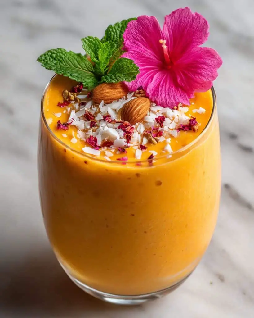 Tropical Mango Smoothie Delight Recipe
