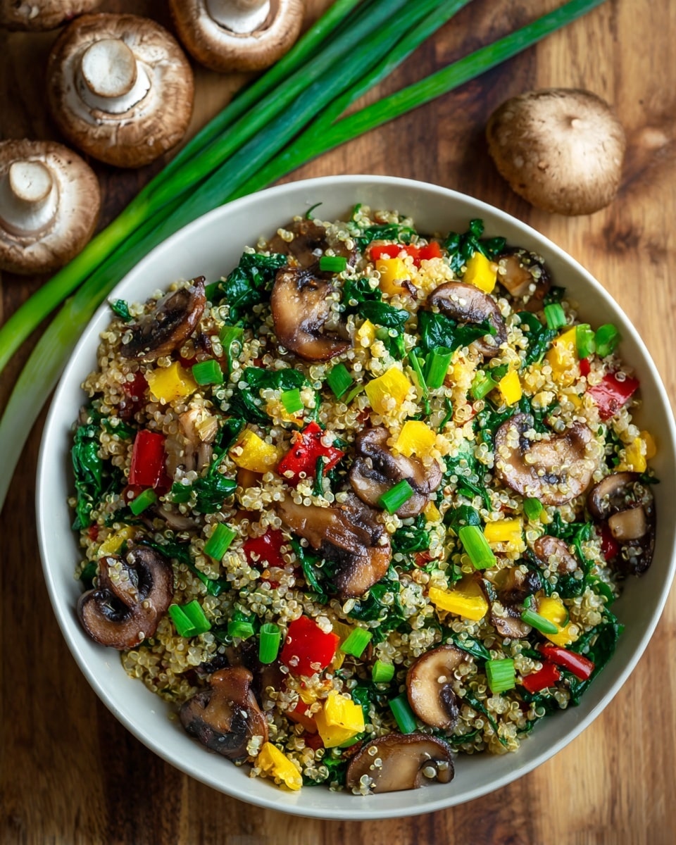 Colorful Quinoa with Veggies Recipe