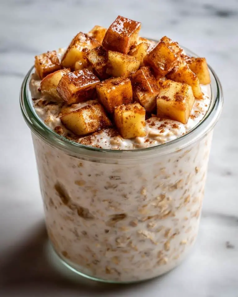 Apple Pie Overnight Oats Recipe