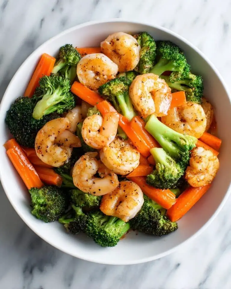 Salteado de Gambas al Ajillo y Brócoli Recipe
