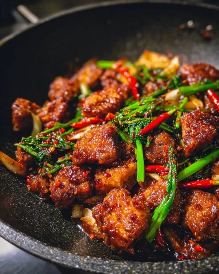 Crispy Shredded Chicken with Sweet Soy Lemon Glaze Recipe