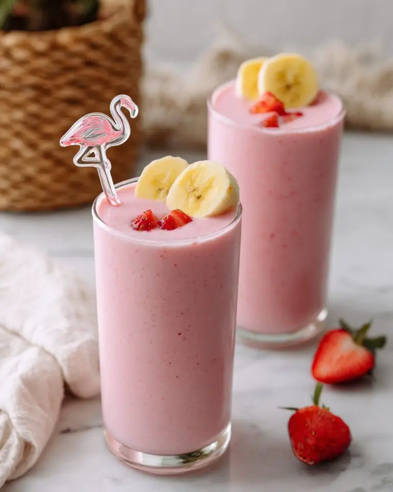 Strawberry Banana Milkshake Recipe