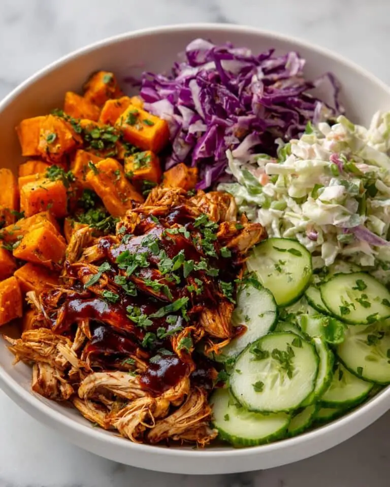 Flavor-Packed BBQ Chicken Bowls with Sweet Potatoes Recipe