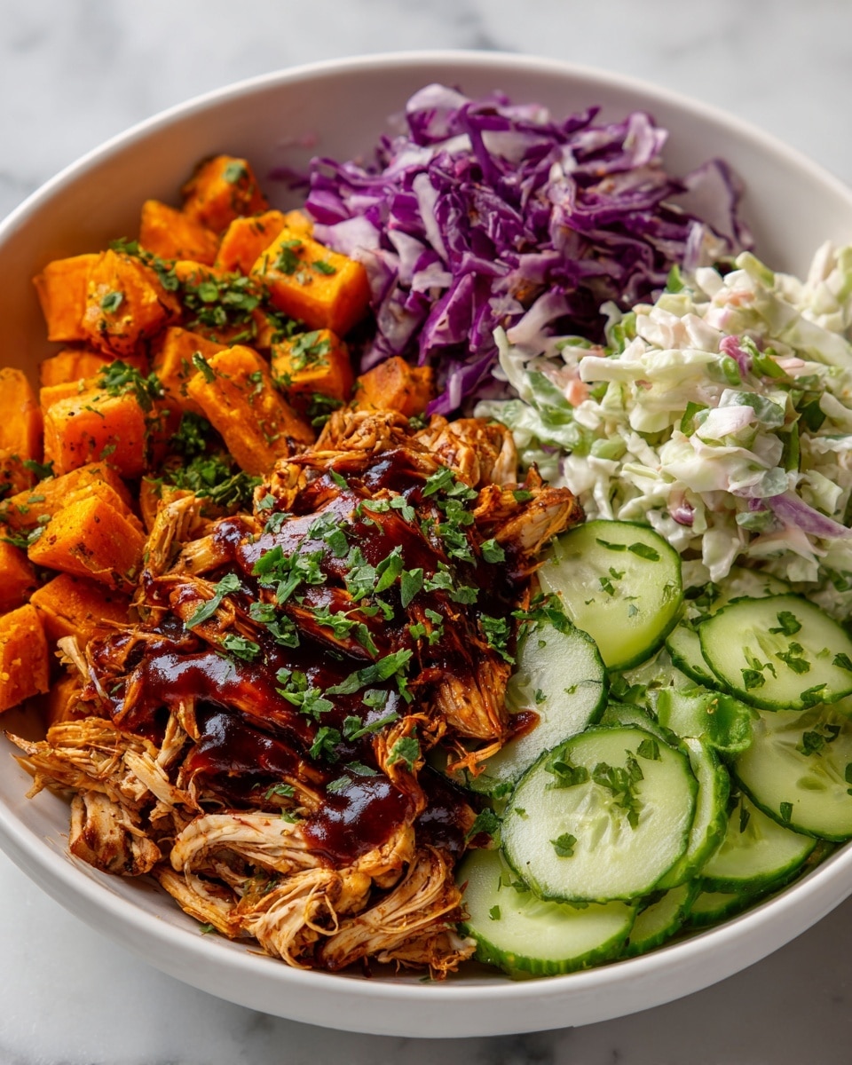 Flavor-Packed BBQ Chicken Bowls with Sweet Potatoes Recipe