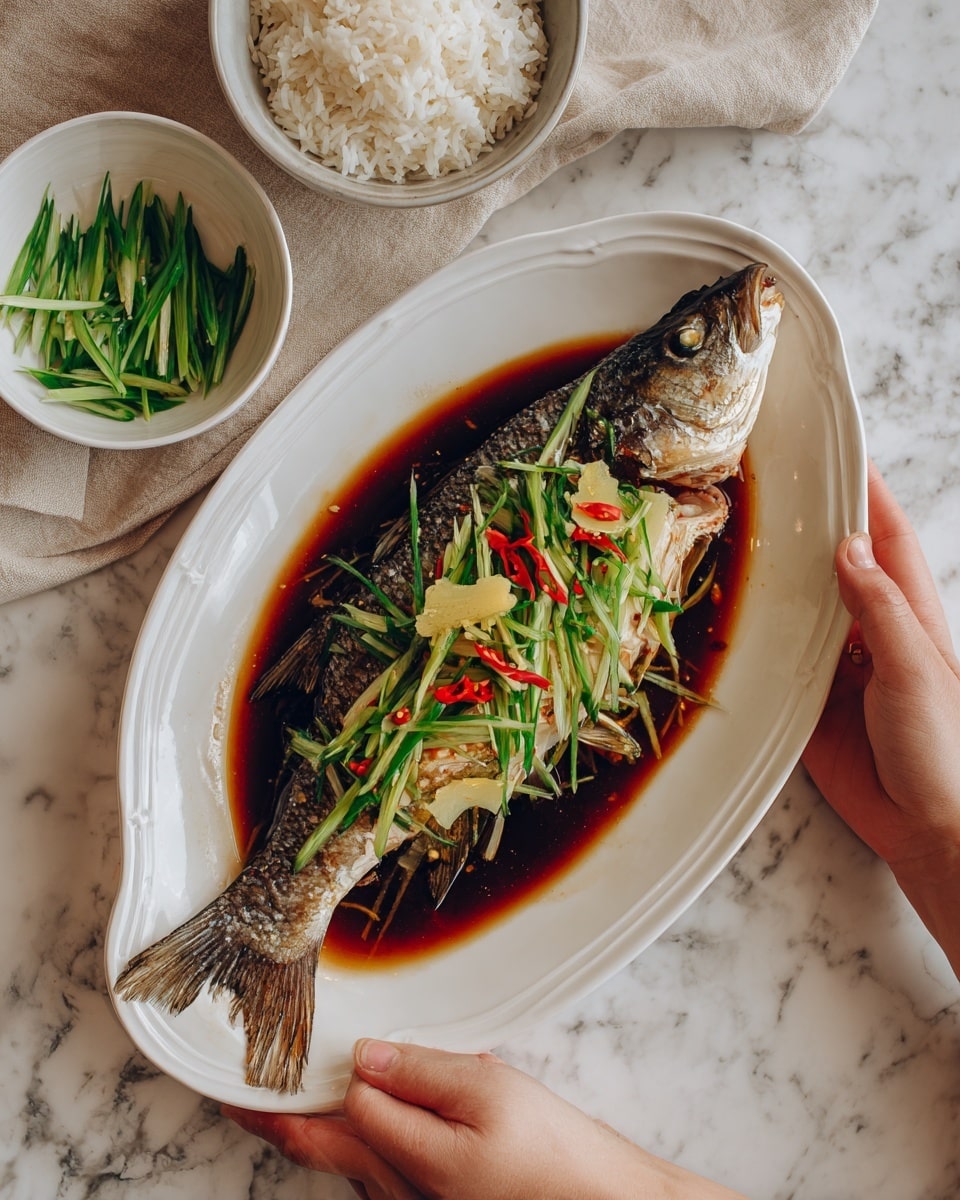 Easy Chinese Steamed Fish Recipe