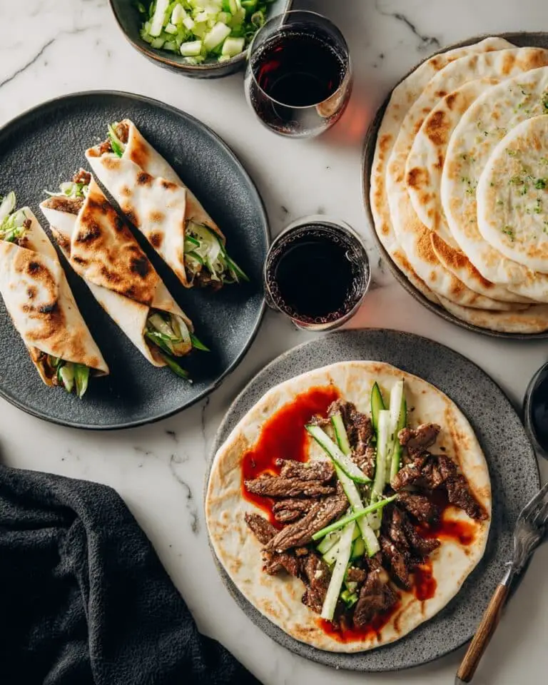 Easy Duck Pancakes with Plum Sauce Recipe